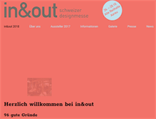 Tablet Screenshot of in-out-design.ch